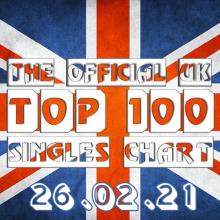 Сборник - The Official UK Top 100 Singles Chart 26.02.2021 (2021) MP3